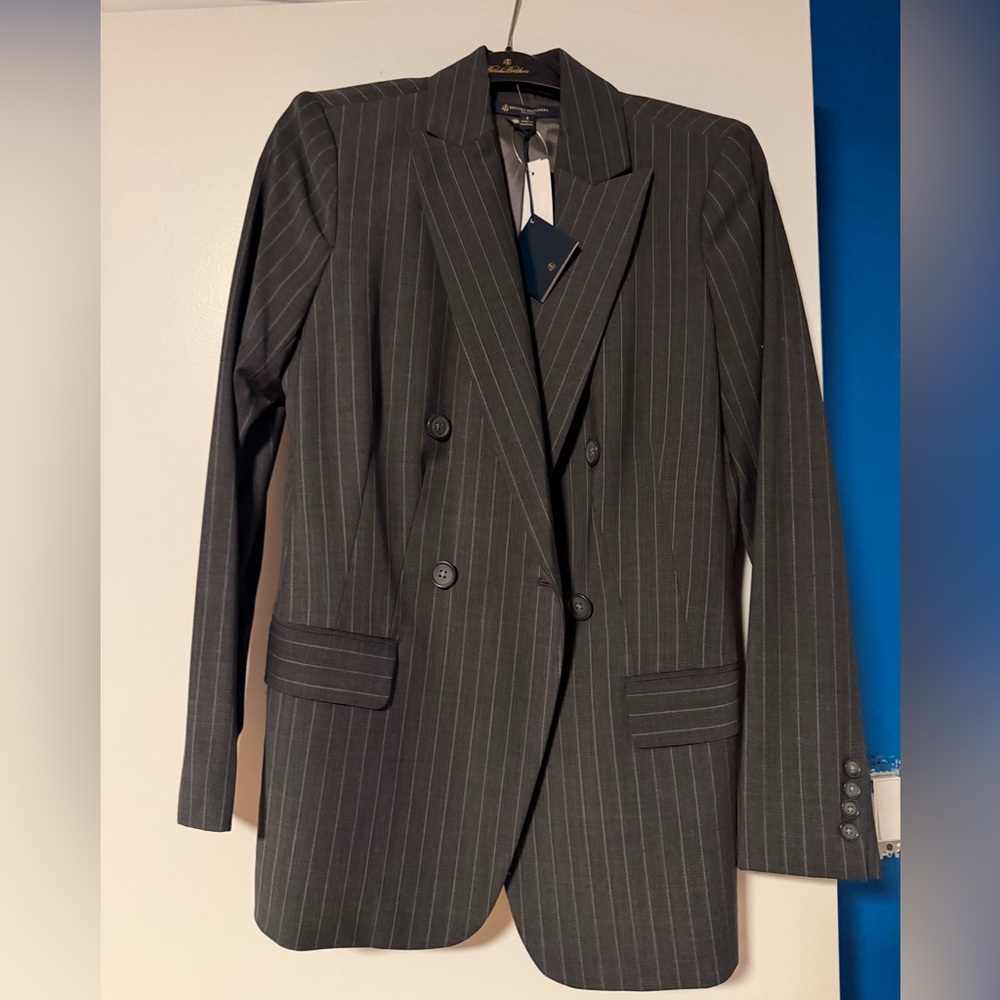 Brooks Brothers Charcoal Pinstripe Suit - NWT